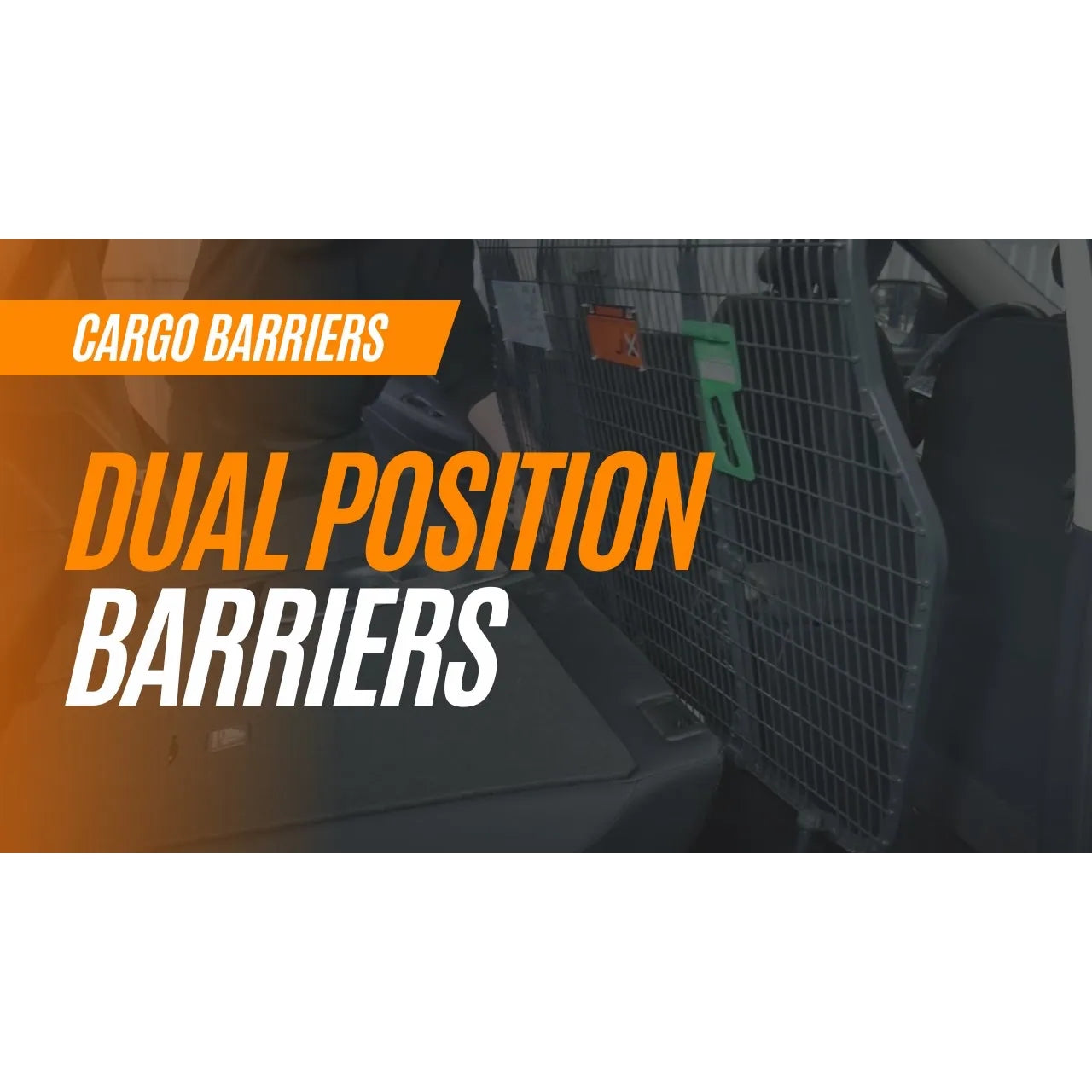 Milford Dual Position Cargo Barrier video